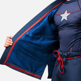 Marvel BJJ Gi Captain America - Blau