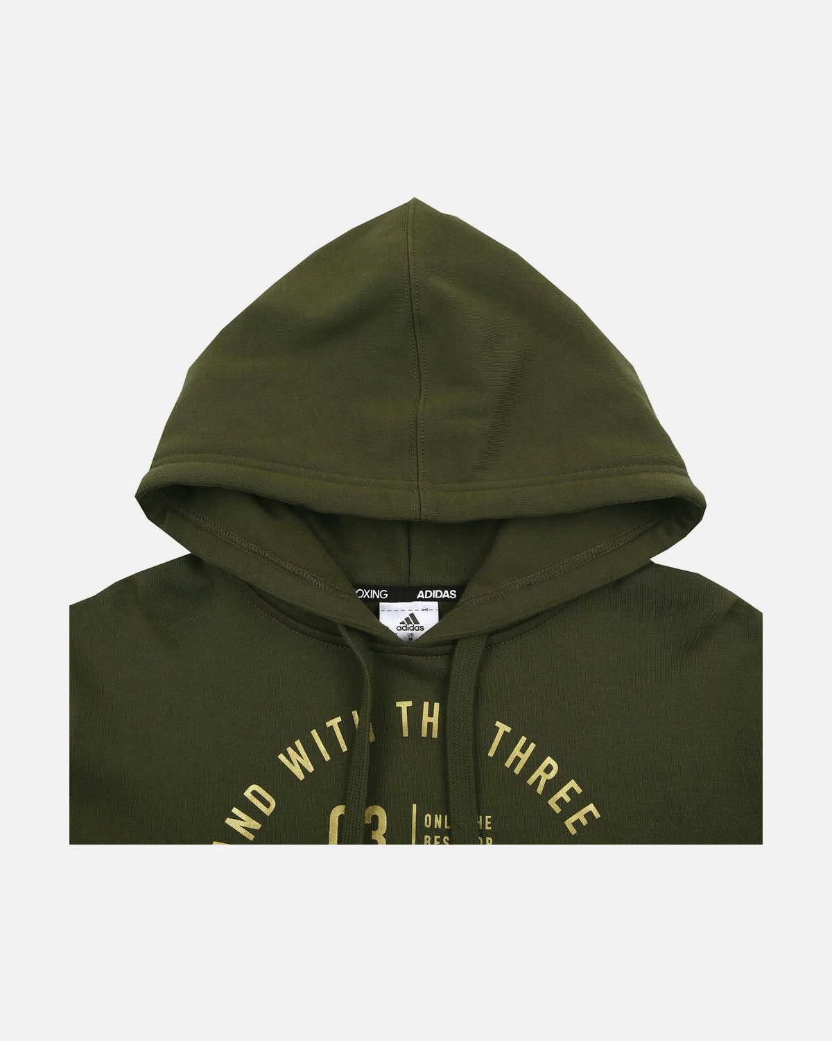 Adidas Hoodie Community Boxing - Grün/Gold