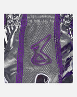 8 WEAPONS Muay-Thai-Shorts Beastial Panther - Schwarz/Lila