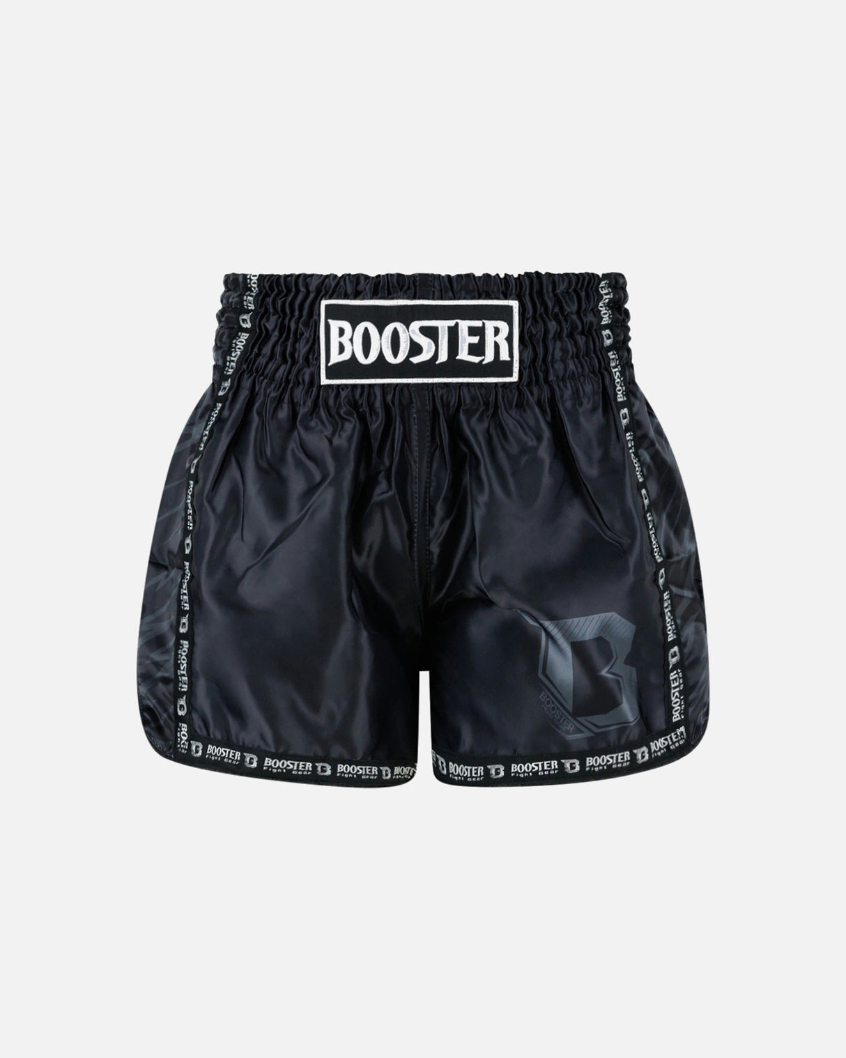 Booster Muay Thai Shorts Combat Series 4 Kinder - Schwarz
