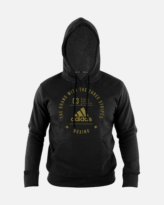 Adidas Hoodie Community Boxing - Schwarz/Gold