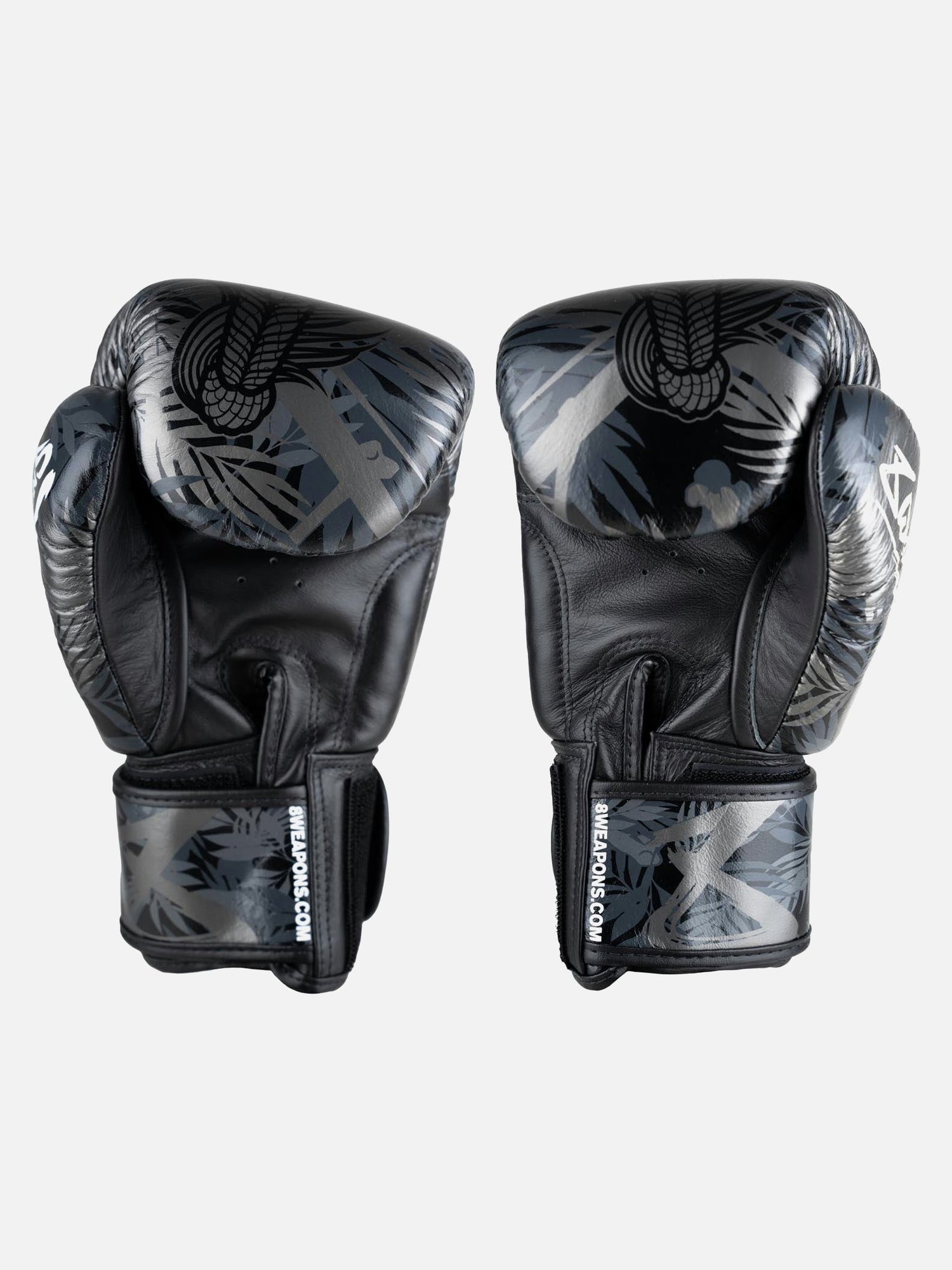 8 WEAPONS Boxhandschuhe Bone Island - Schwarz