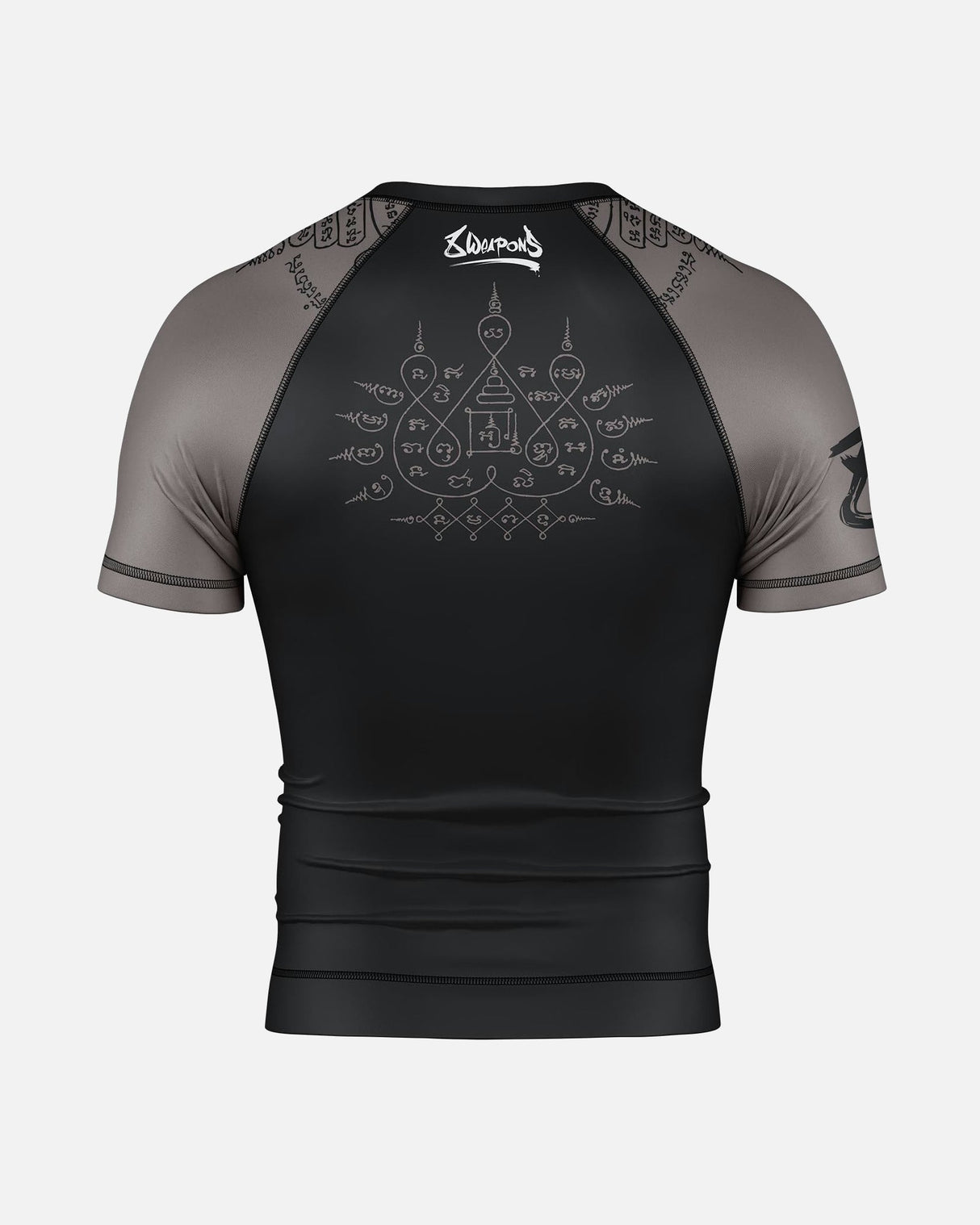 8 WEAPONS Rashguard 8 Ways Yant 2.0 - Schwarz