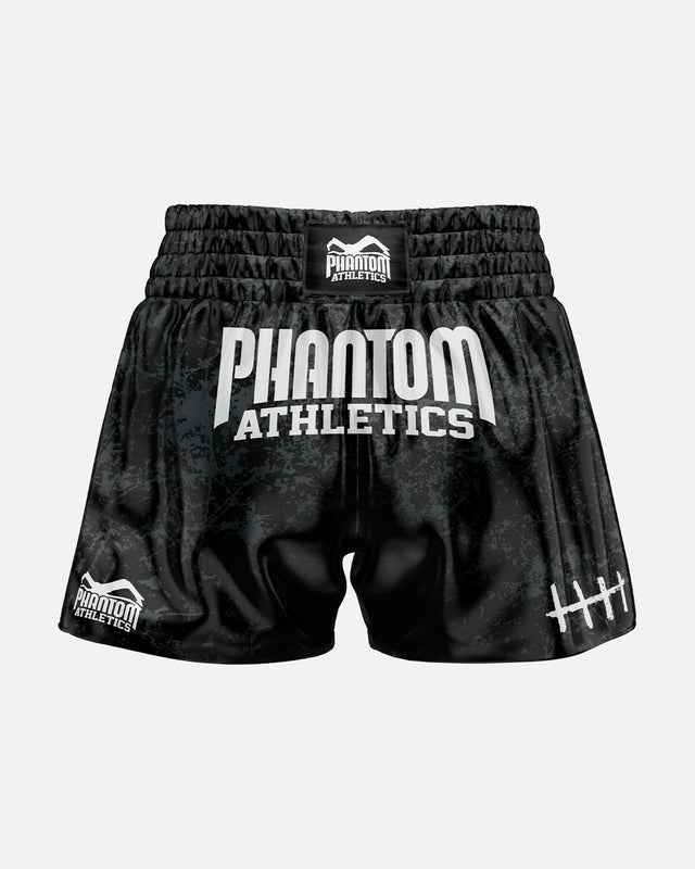 Phantom Athletics Muay Thai Shorts Serious - Schwarz