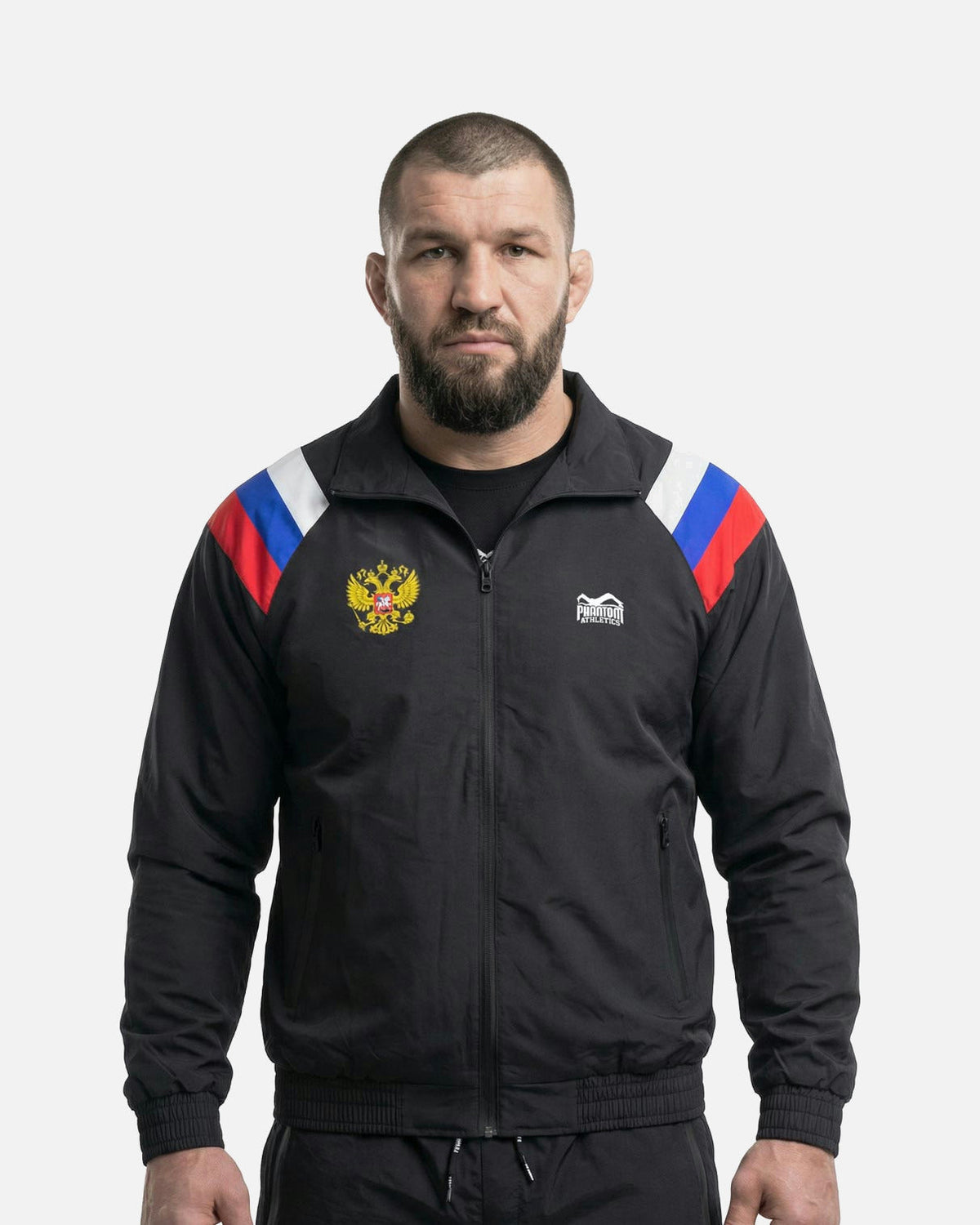 Phantom Athletics Trainingsjacke DMC Team Russia - Schwarz