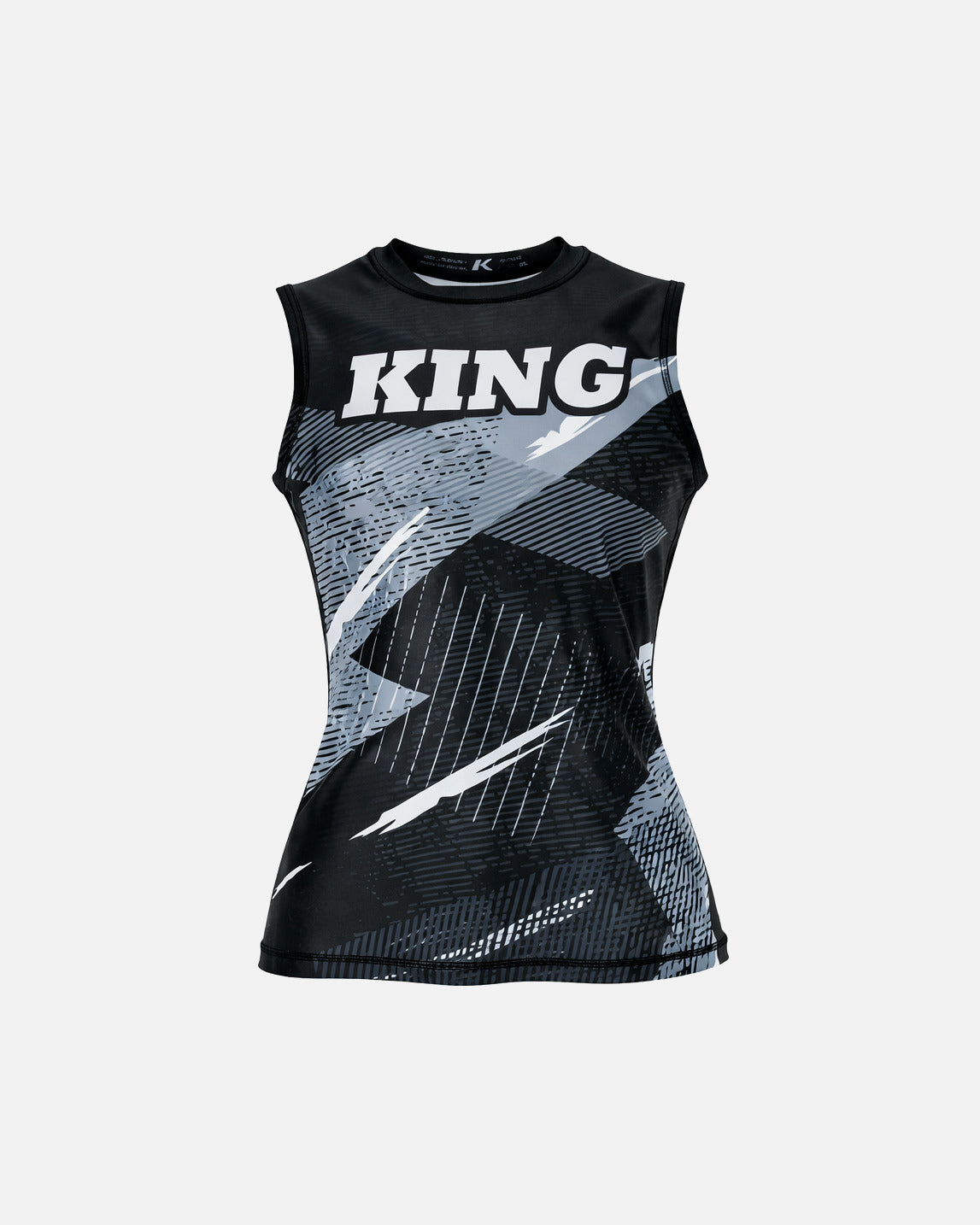 King Pro Boxing Rashguard Shadow 1 Damen - Schwarz