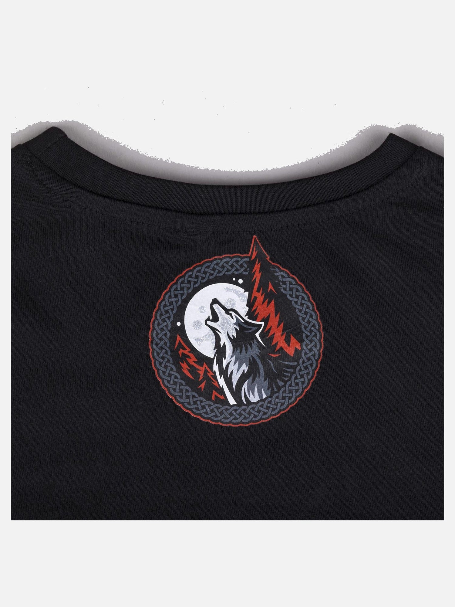 8 WEAPONS T-Shirt Beastial Wolf - Schwarz/Rot