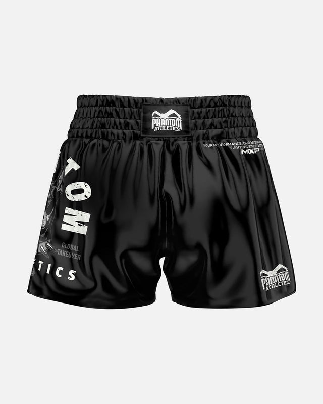 Phantom Athletics Muay Thai Shorts Dobermann - Schwarz