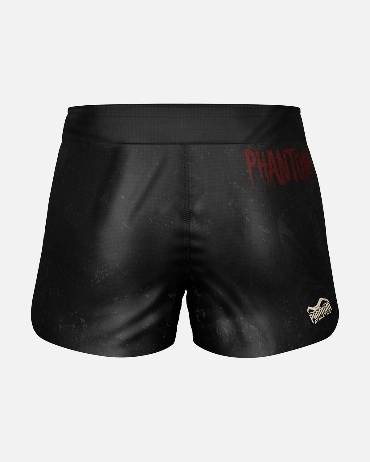 Phantom Athletics MMA Shorts Fusion-R Chainsaw - Schwarz/Grau/Rot