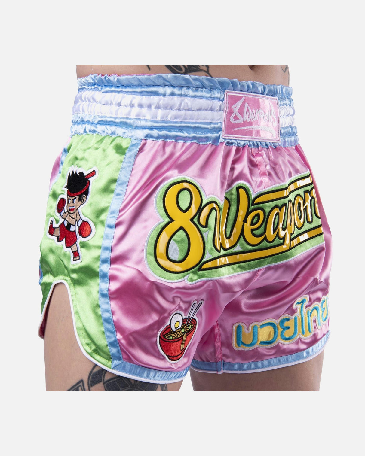 8 WEAPONS Muay Thai Shorts Yummy - Rosa