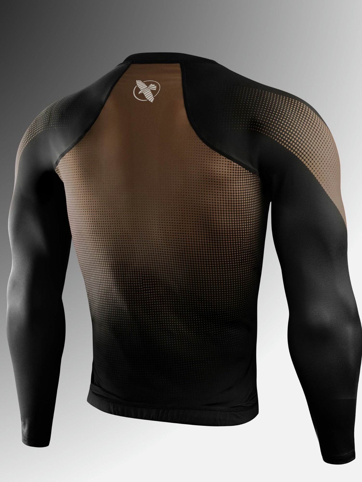 Hayabusa Rashguard Pro Ranked Lange Ärmel - Braun