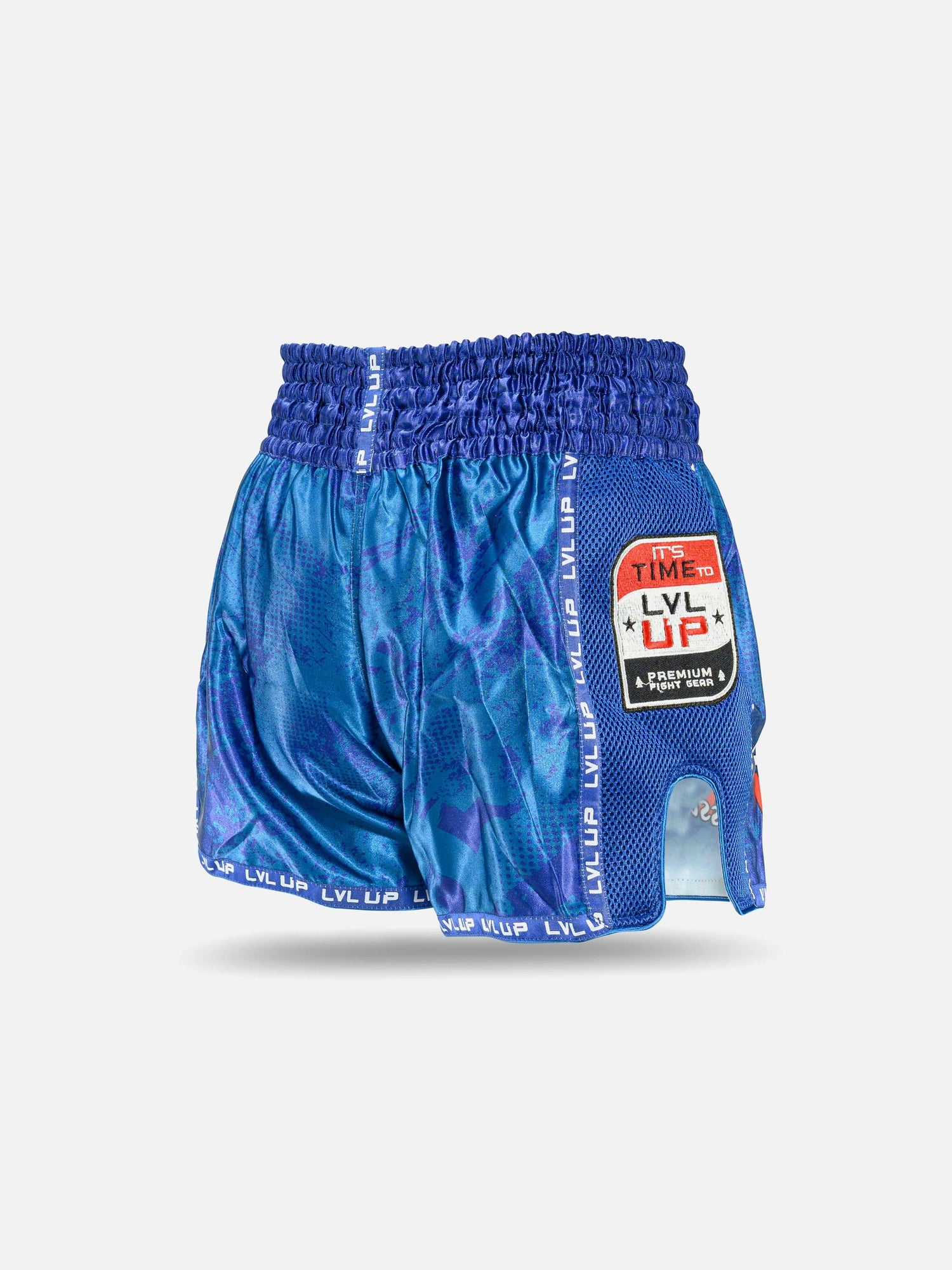 LVL UP Muay Thai Shorts Stadium - Blau