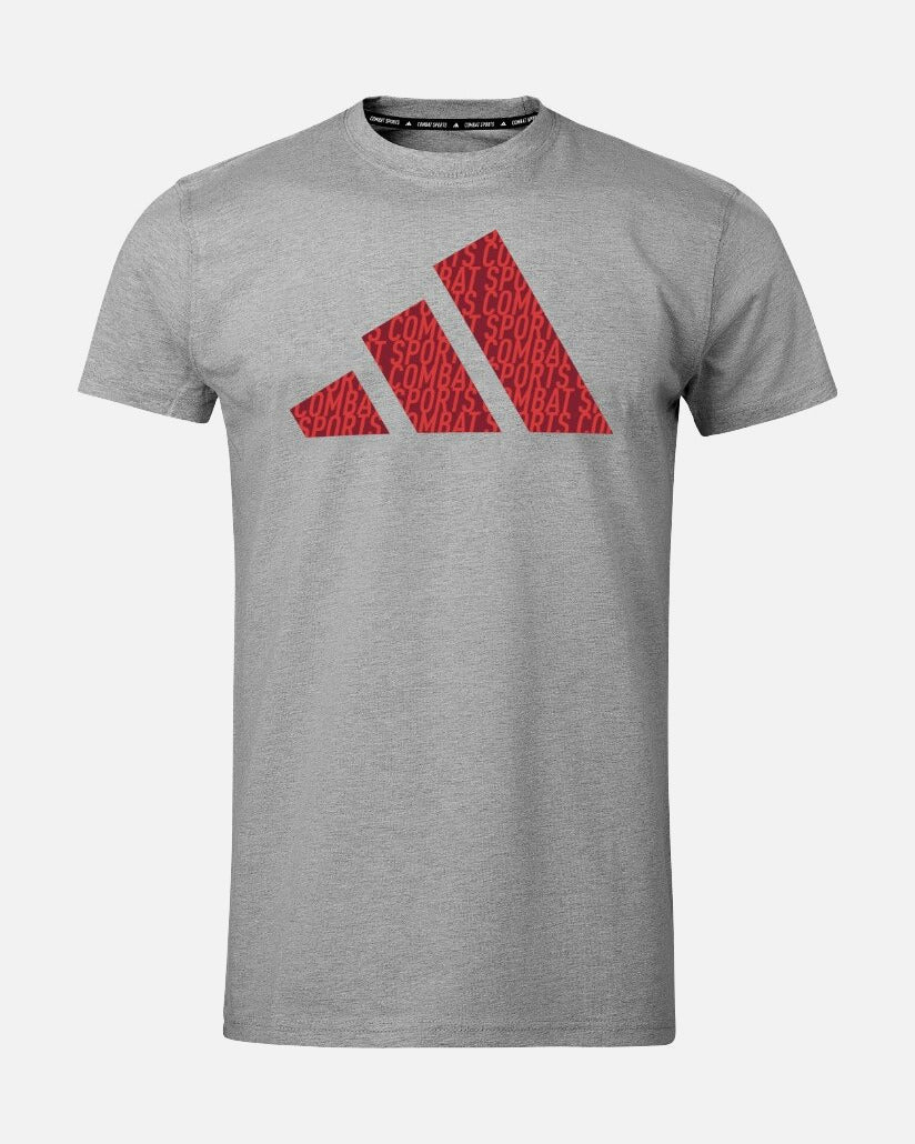 Adidas T-Shirt Perfo Script Graphic - Grau