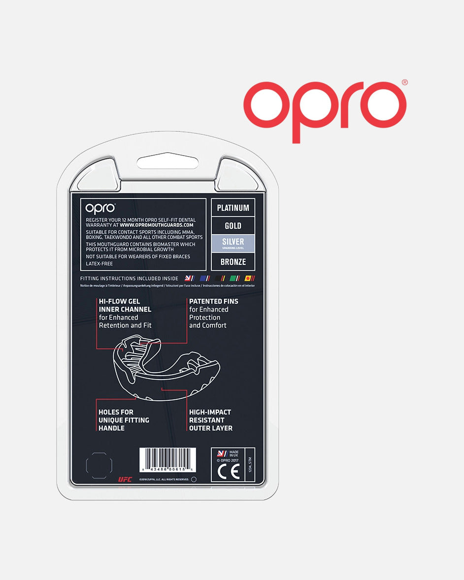OPRO Mundschutz Bronze Kinder - Schwarz