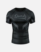 8 WEAPONS Rashguard Shift - Schwarz Matt