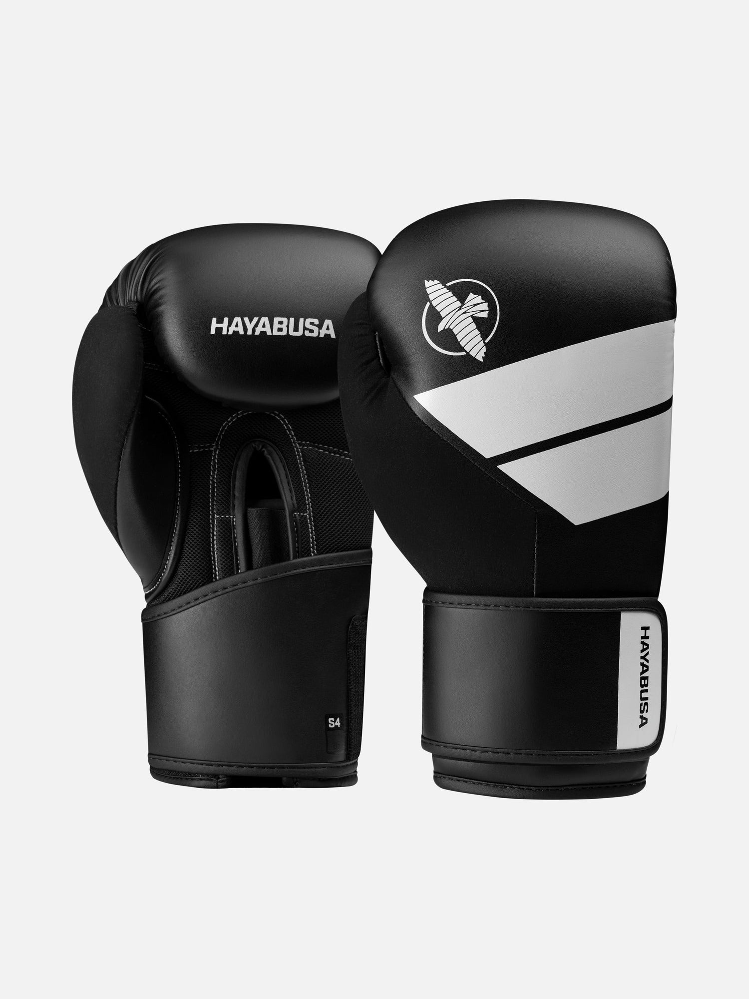 Hayabusa Boxhandschuhe S4 - Schwarz/Weiß