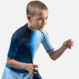 Hayabusa Rashguard Apex Nova Kurzarm Kinder - Blau