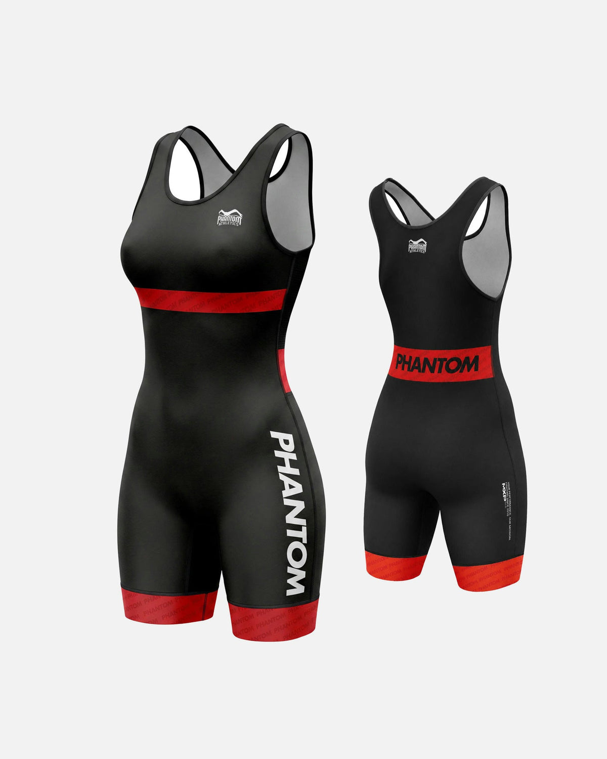 Phantom Athletics Ringeranzug Set Raptor Damen - Rot/Blau
