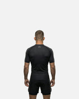 Phantom Athletics Rashguard EVO Apex Kurzarm - Schwarz/Grau