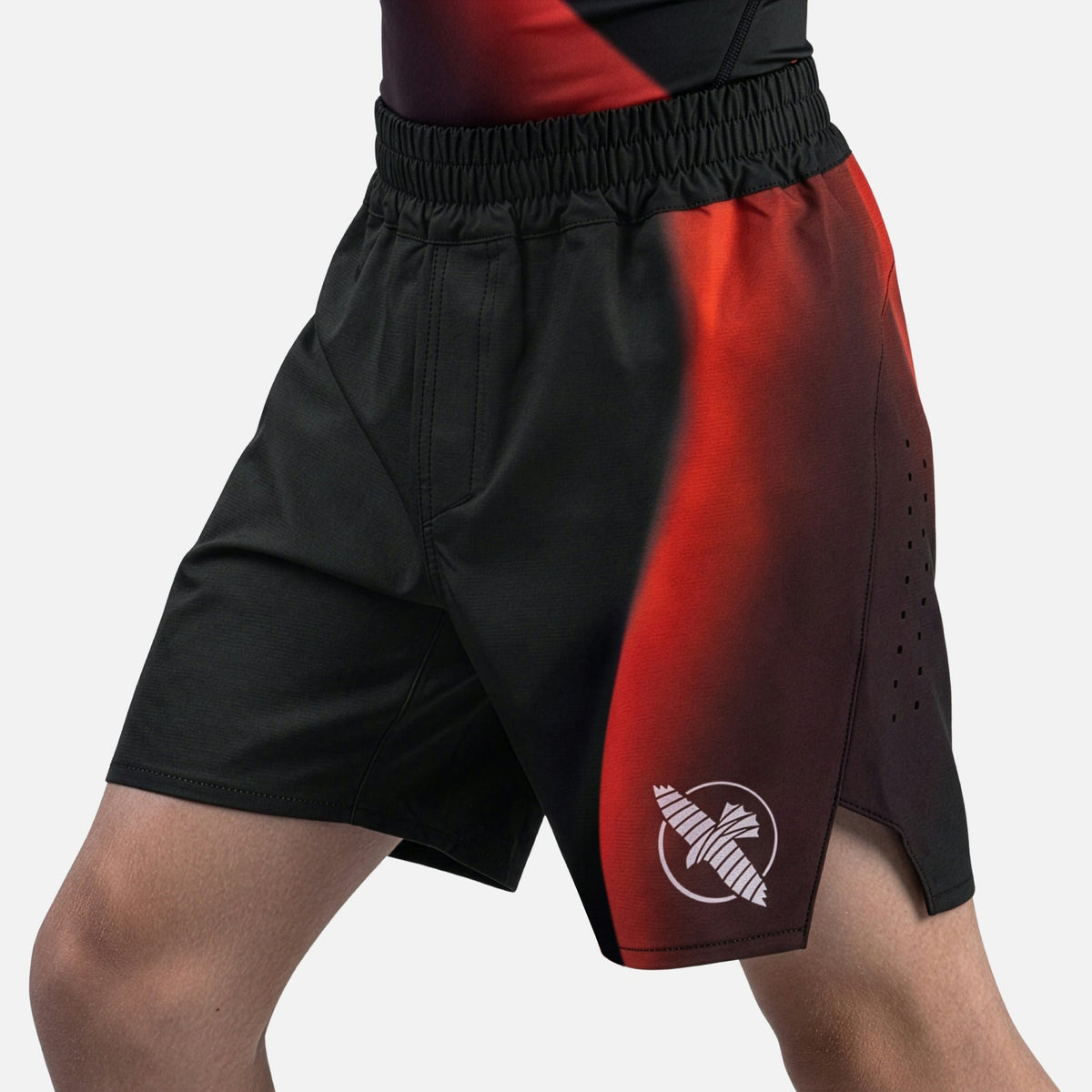 Hayabusa MMA Shorts Apex Nova Kinder - Rot