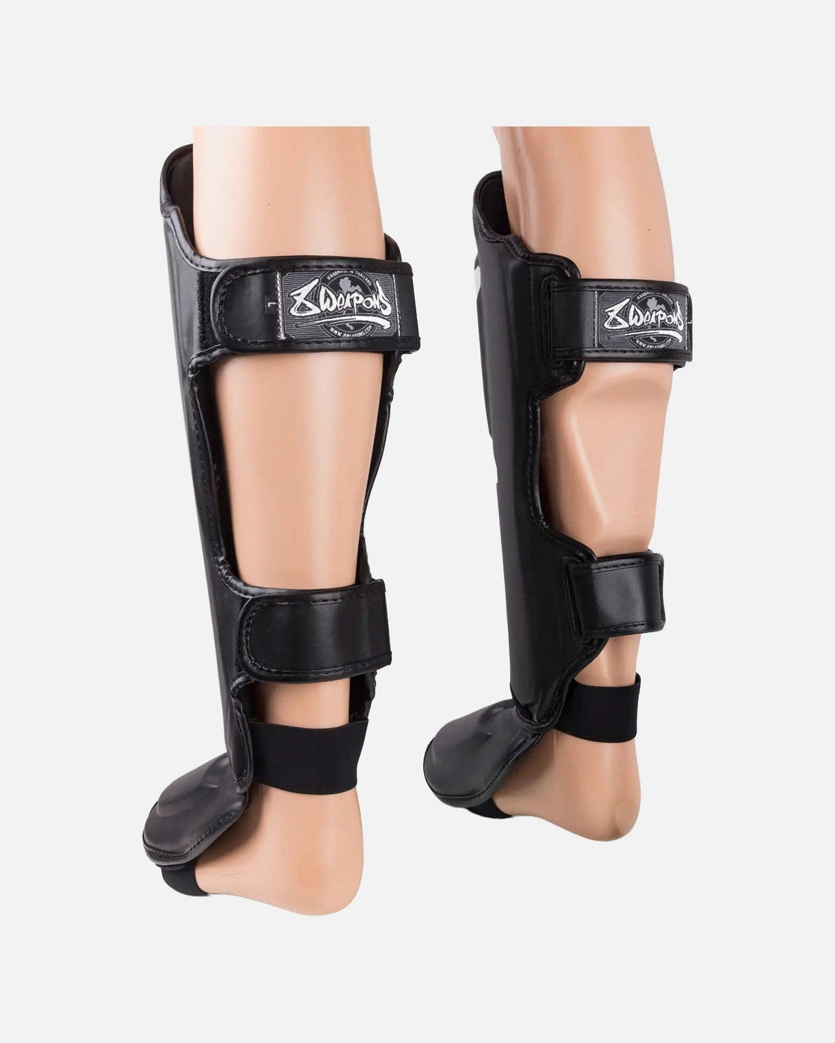 8 WEAPONS Schienbeinschoner BIG 8 Premium Shin Guards - Schwarz