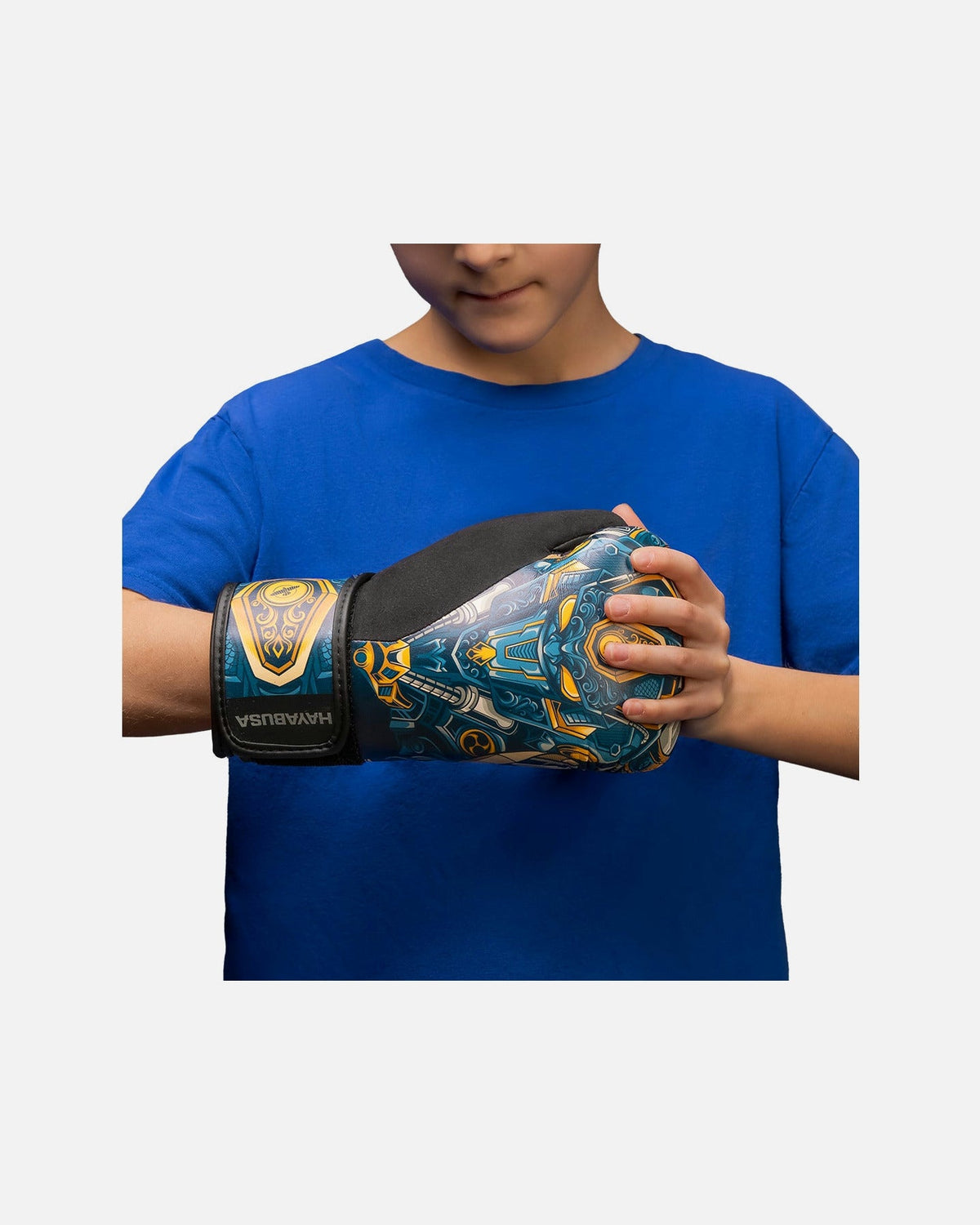 Hayabusa Boxhandschuhe S4 Epic Kinder - Blau