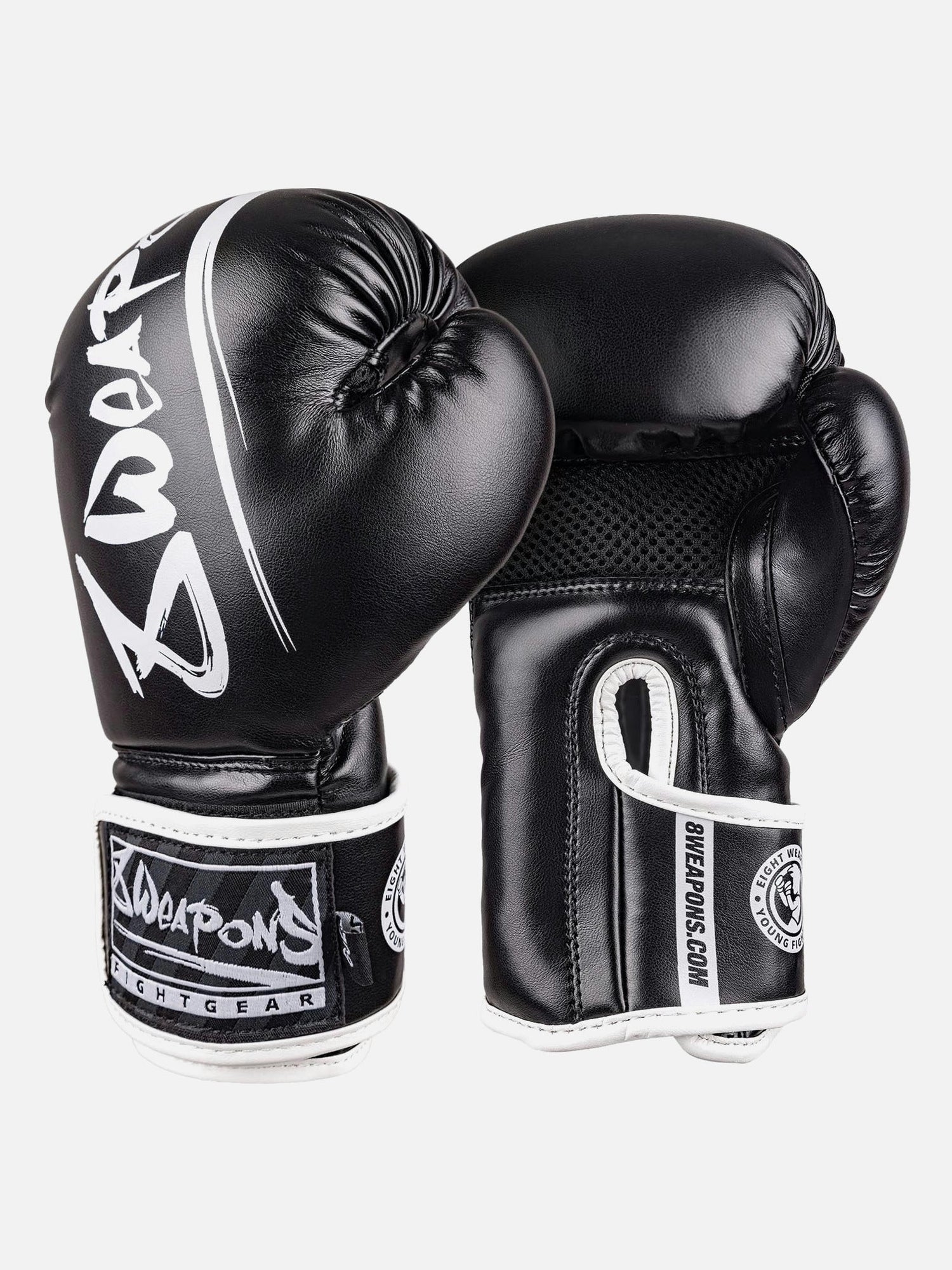 8 WEAPONS Boxhandschuhe Unlimited 2.0 - Schwarz/Weiß