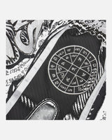 8 WEAPONS Muay Thai Shorts Carbon Sak Yant Tigers - Schwarz