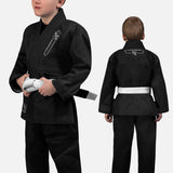 Hayabusa BJJ Gi Essential Kinder - Schwarz
