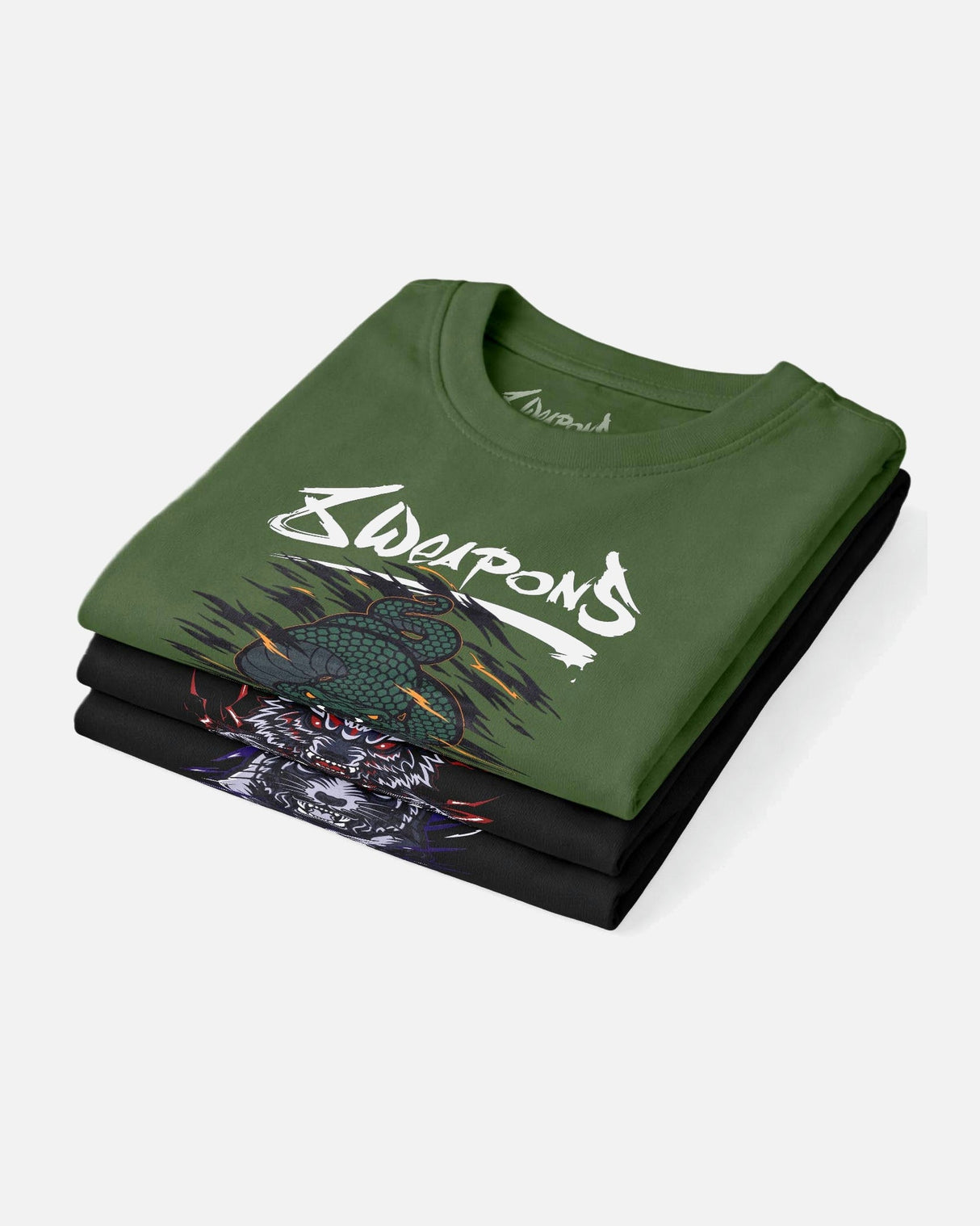 8 WEAPONS T-Shirt Beastial Viper - Khaki