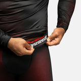 Hayabusa Kompressionsshorts Geo - Rot
