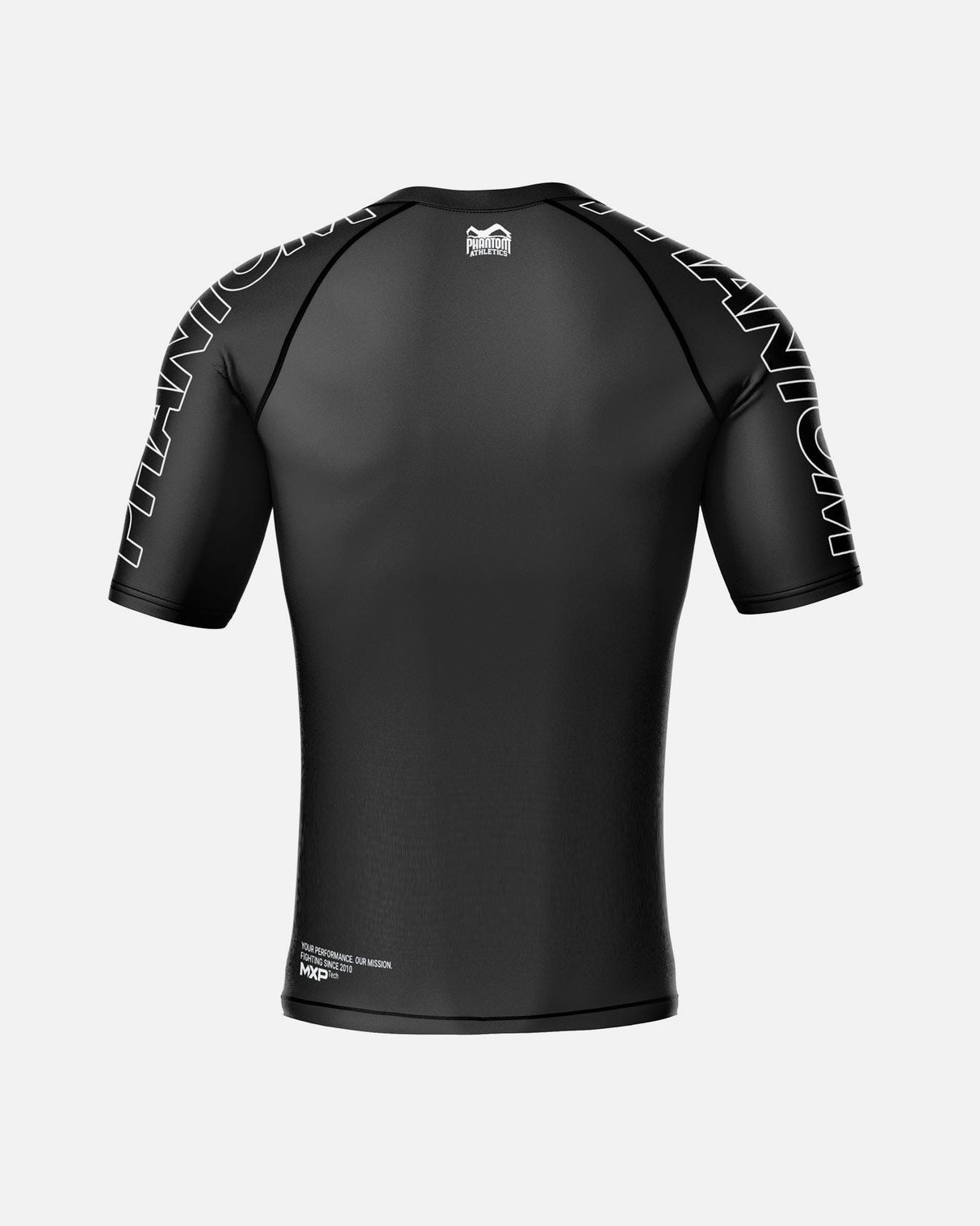 Phantom Athletics Rashguard Ranked - Schwarz