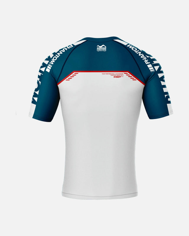 Phantom Athletics Rashguard EVO Apex Kurzarm - Blau