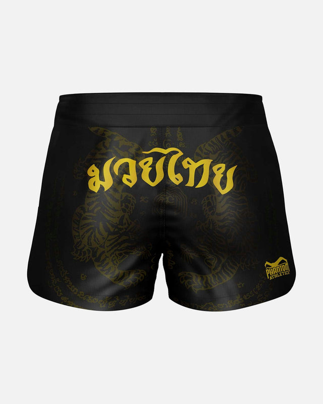 Phantom Athletics Muay Thai Shorts Fusion - Schwarz/Gold
