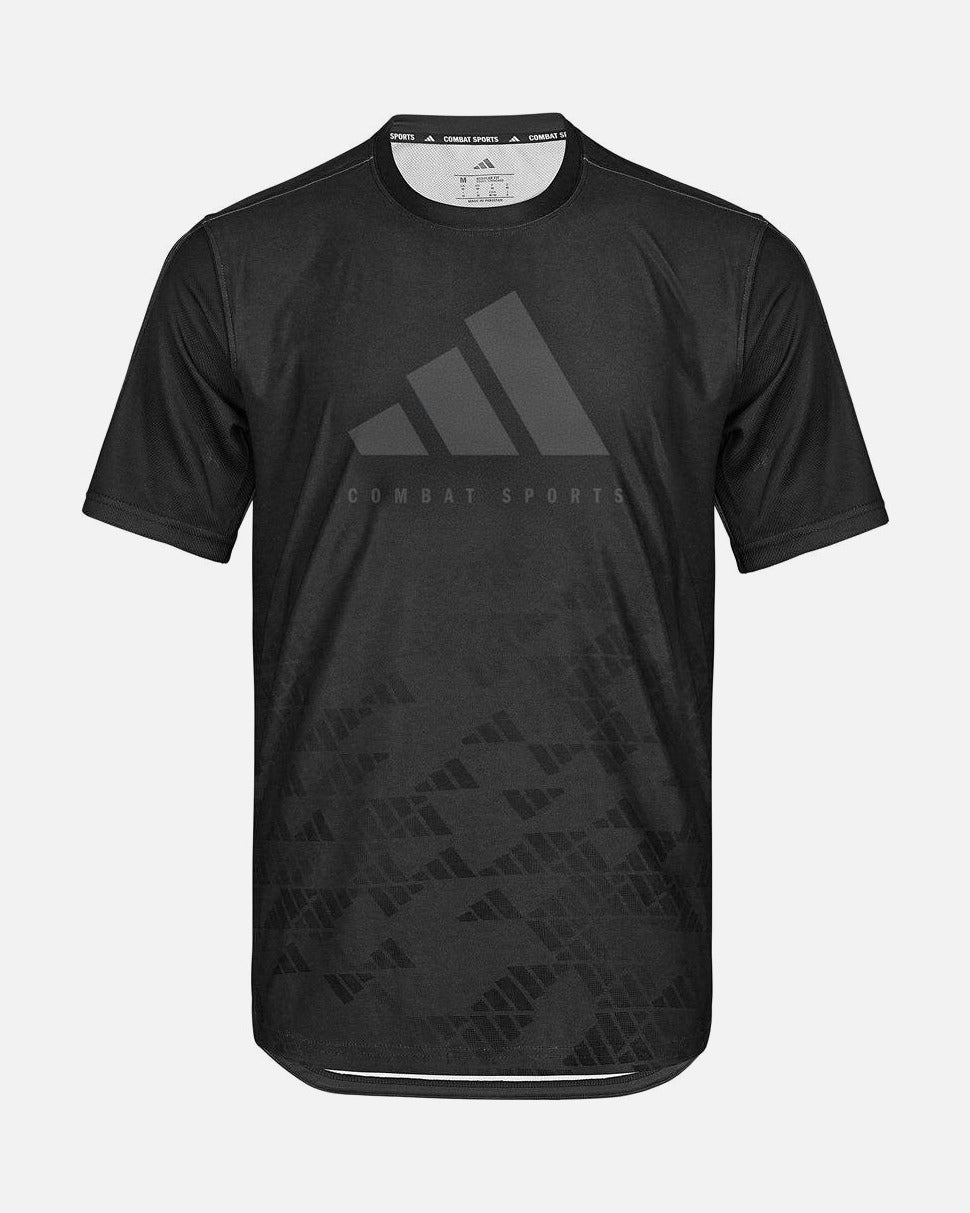 Adidas T-Shirt Tech Line - Schwarz/Grau