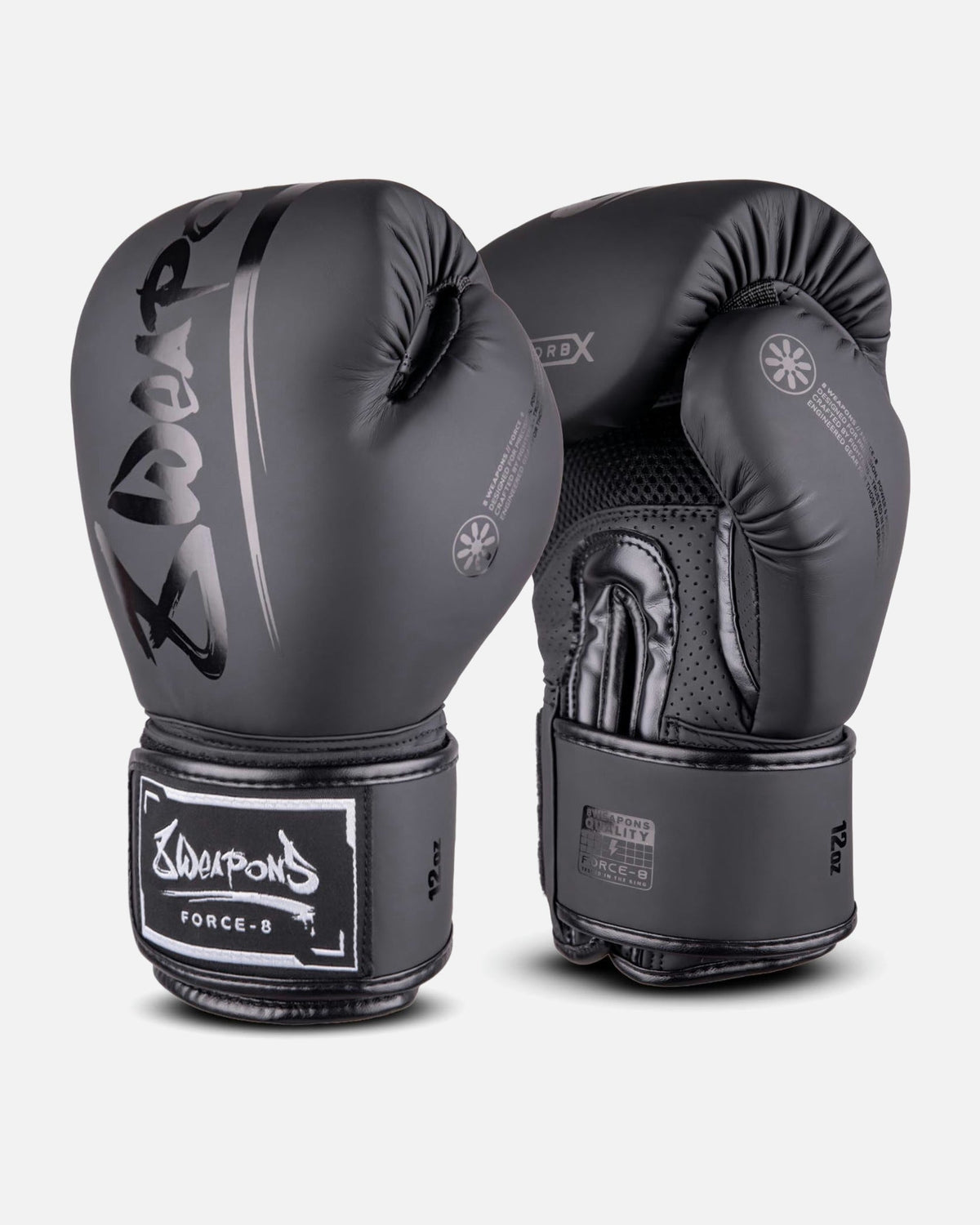 8 WEAPONS Boxhandschuhe Force 8 - Schwarz