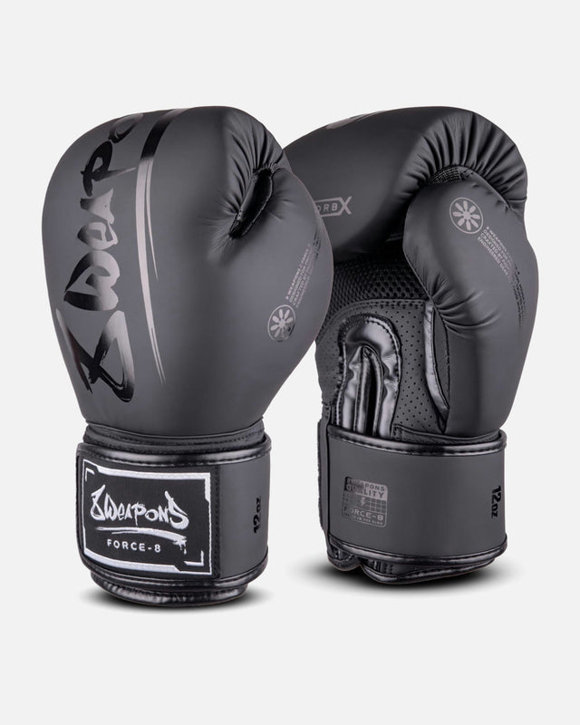 8 WEAPONS Boxhandschuhe Force 8 - Schwarz