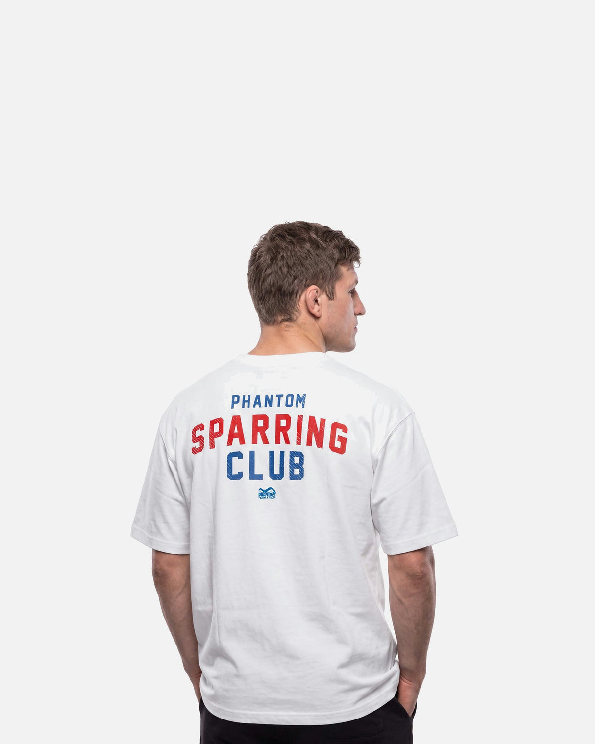 Phantom Athletics T-Shirt Sparring Club Oversize Heavy - Weiß