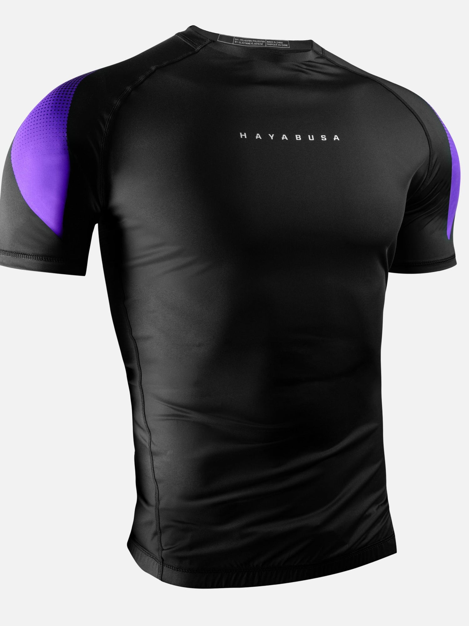 Hayabusa Rashguard Pro Ranked Kurzarm - Lila