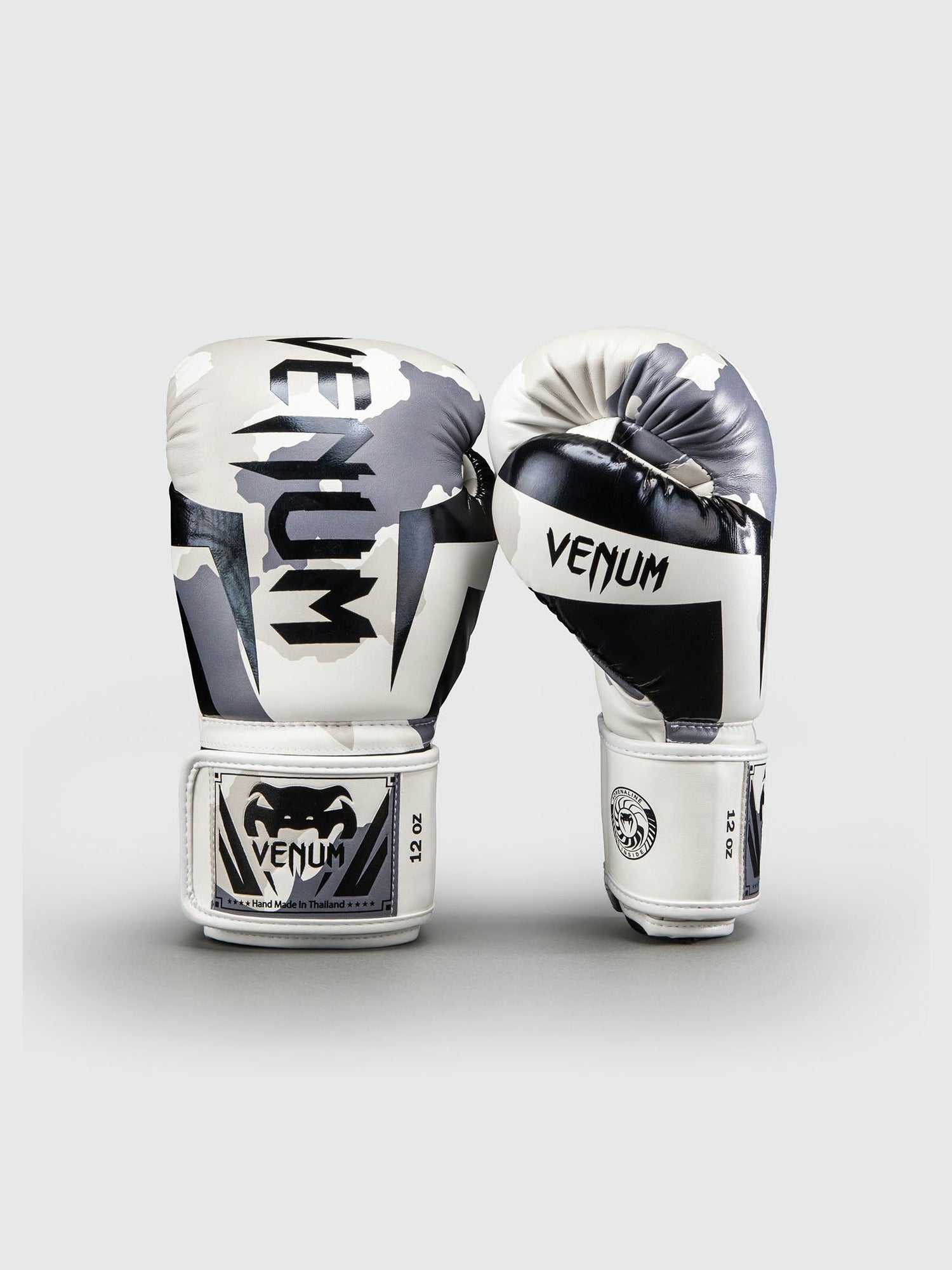 Venum Boxhandschuhe Elite - Weiß/Melange Grau