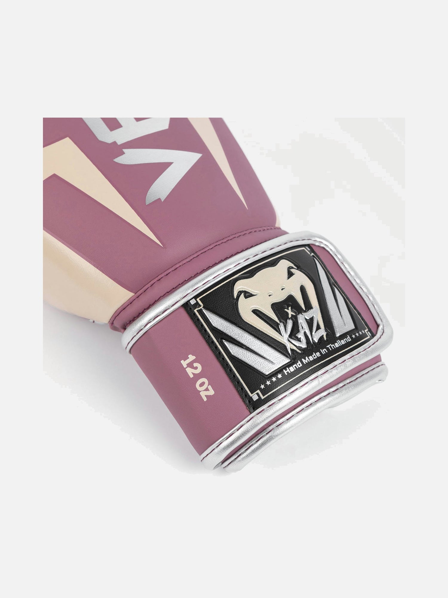 Venum Boxhandschuhe x Kaz - Dunkelorchidee/Silber