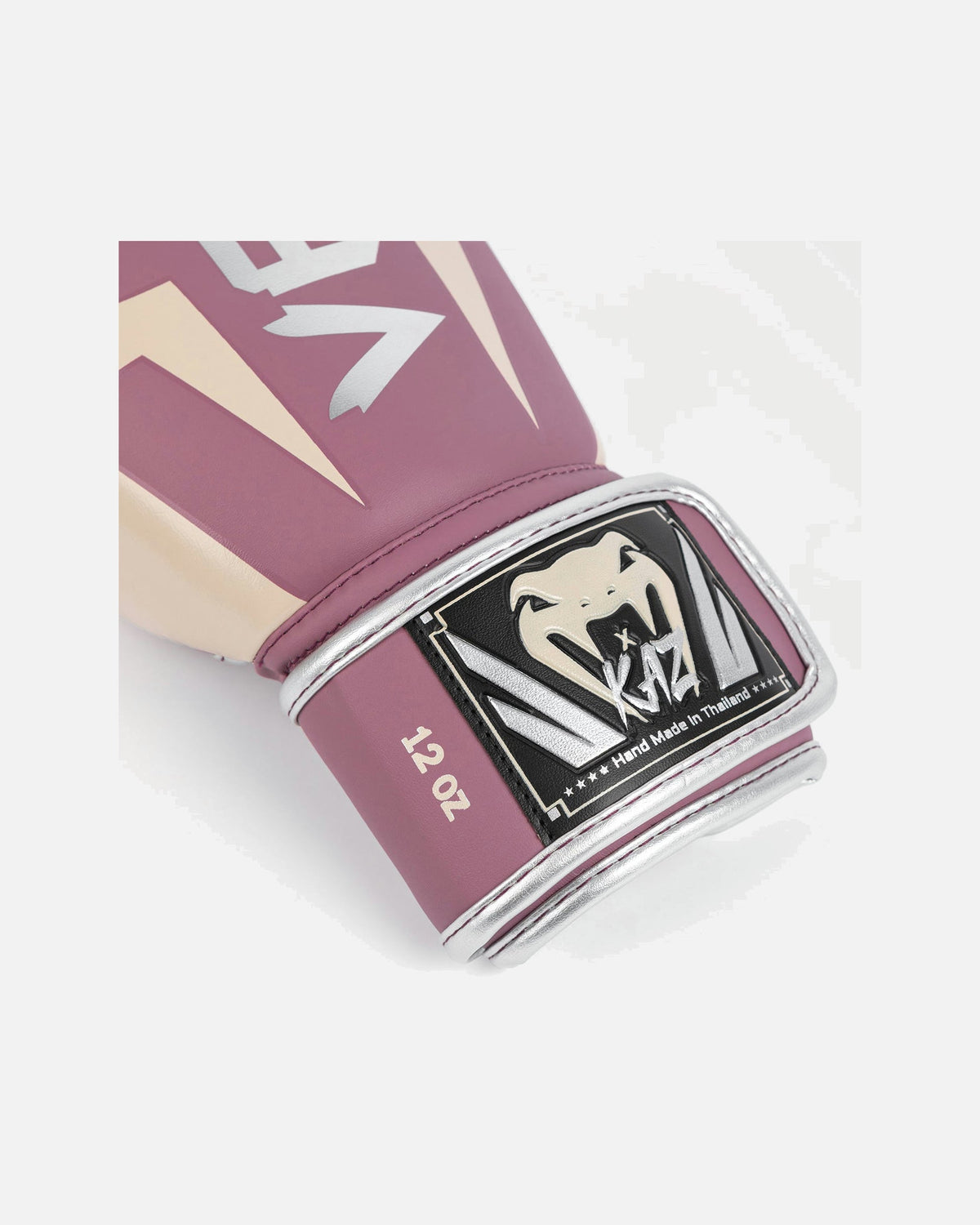 Venum Boxhandschuhe x Kaz - Dunkelorchidee/Silber
