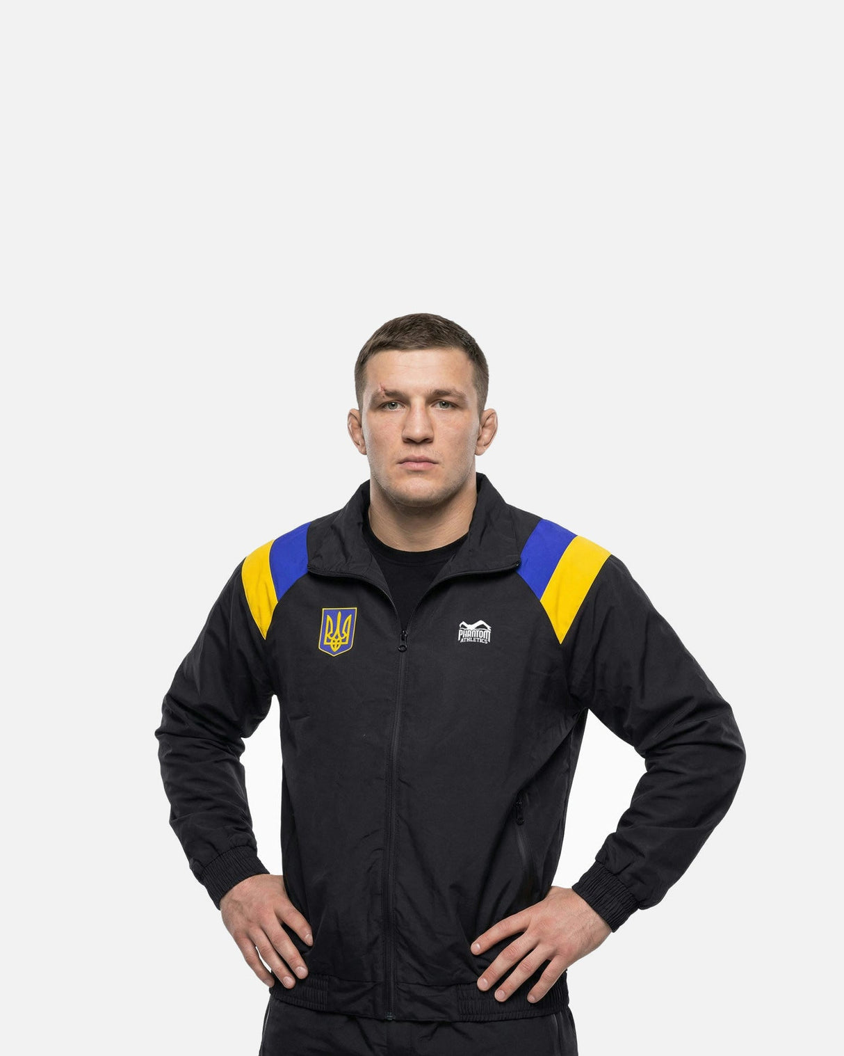 Phantom Athletics Trainingsjacke DMC Team Ukraine - Schwarz