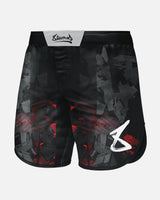 8 WEAPONS MMA Shorts Hit 2.0 - Schwarz/Rot