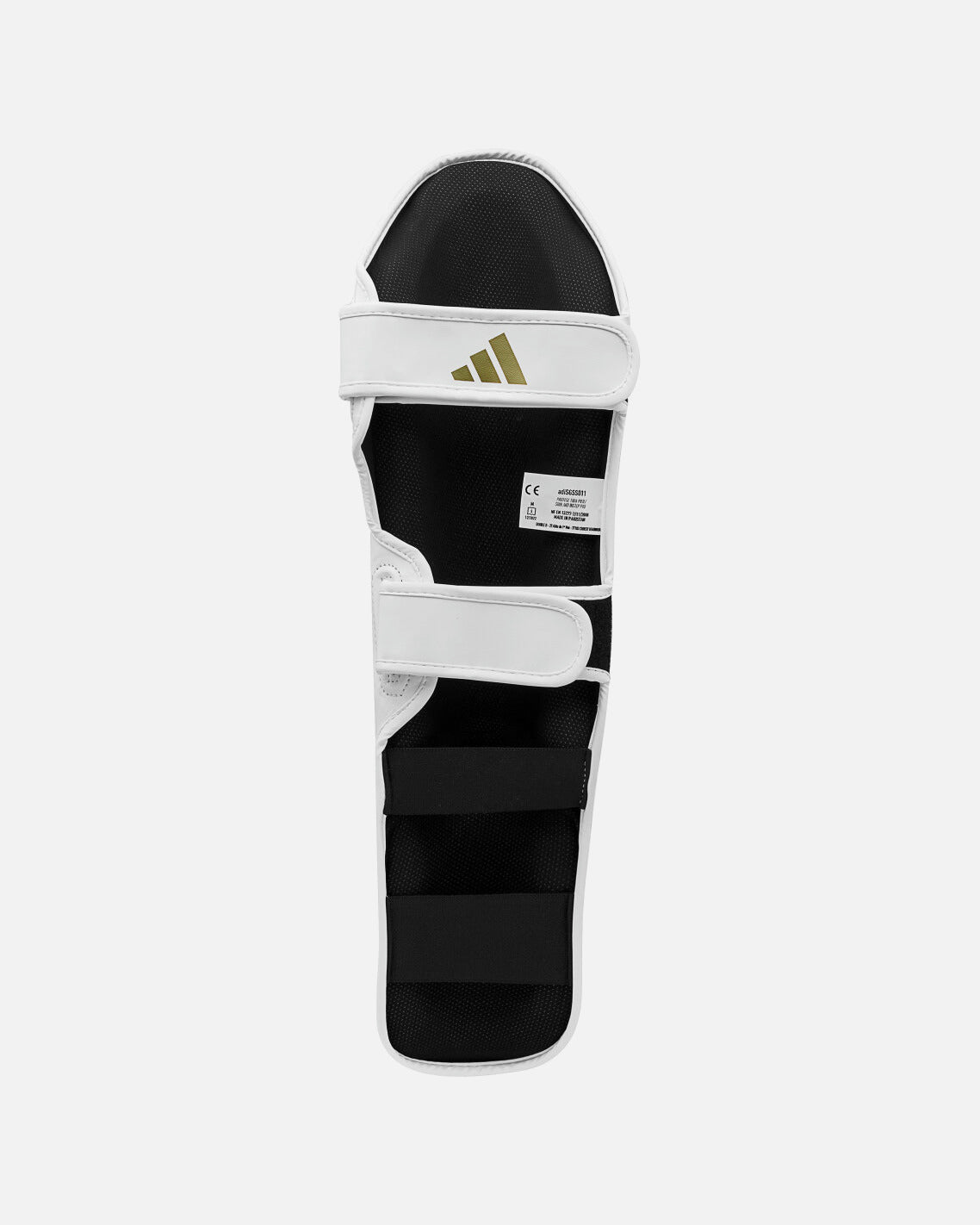 Adidas Schienbeinschoner Speed Thai Shin-n-Step - Weiß/Gold