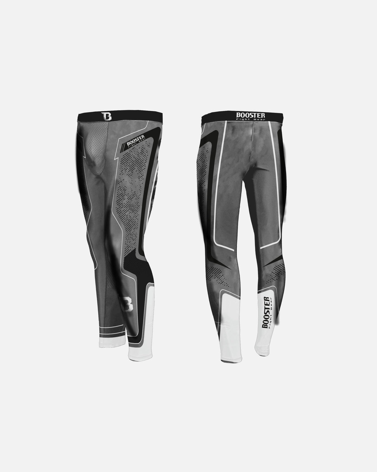 Booster Kompressionsshorts Delta 4 - Grau