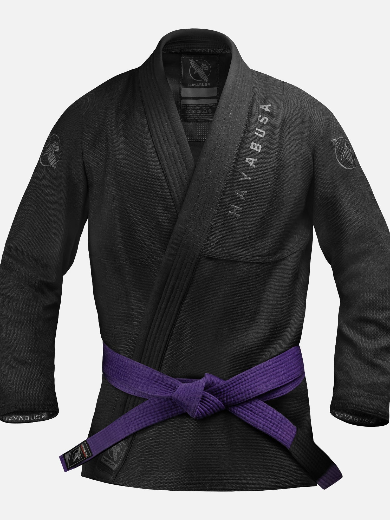 Hayabusa BJJ Gi Jacke Core Lightweight - Schwarz