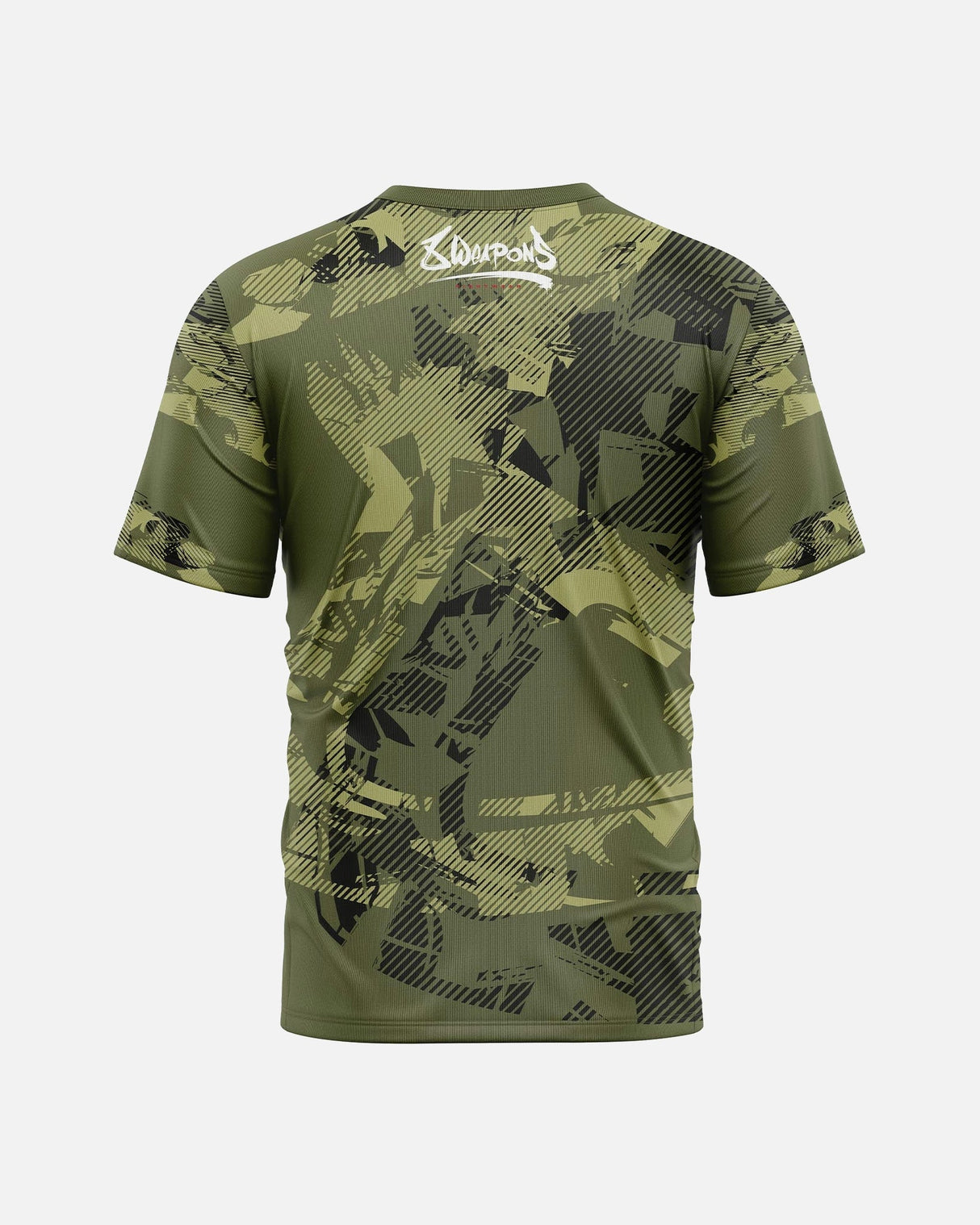 8 WEAPONS T-Shirt Funktional Hit 2.0 - Oliv/Schwarz