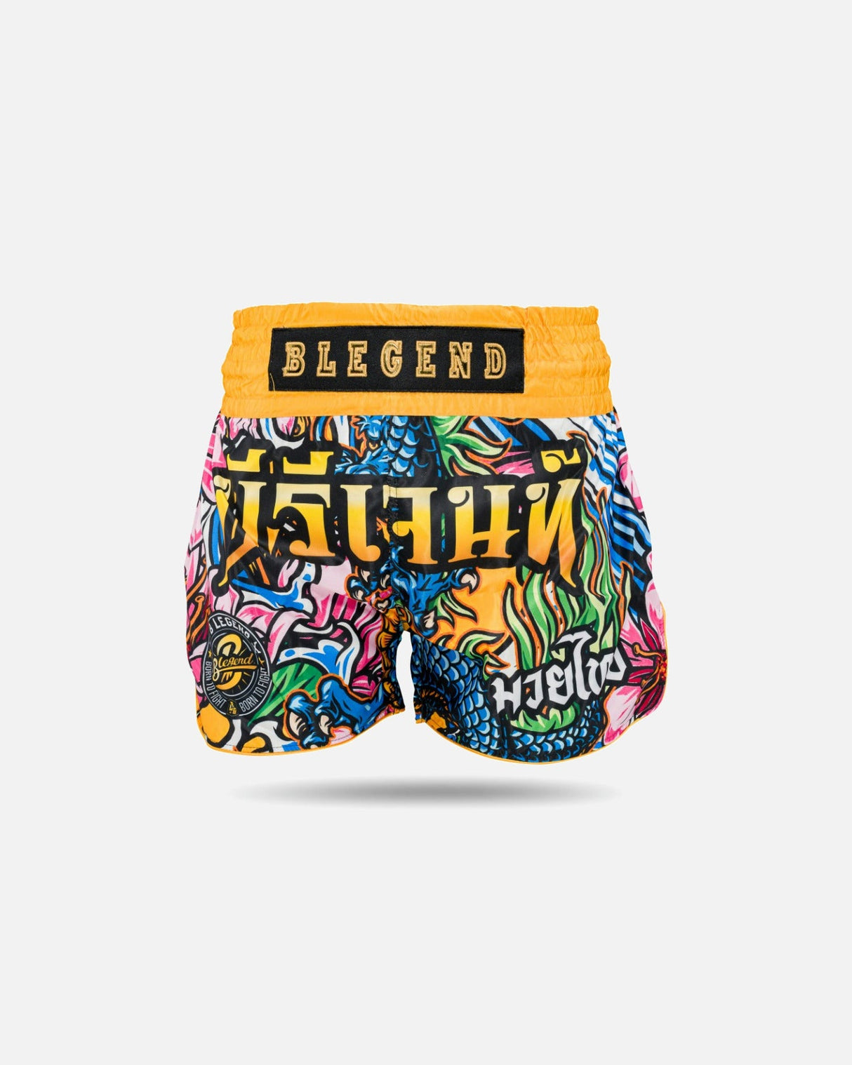 Blegend Muay Thai Shorts Legend 3 - Gelb