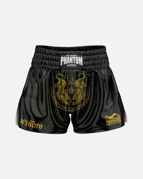 Phantom Athletics Muay Thai Shorts Sak Yant - Schwarz/Gold